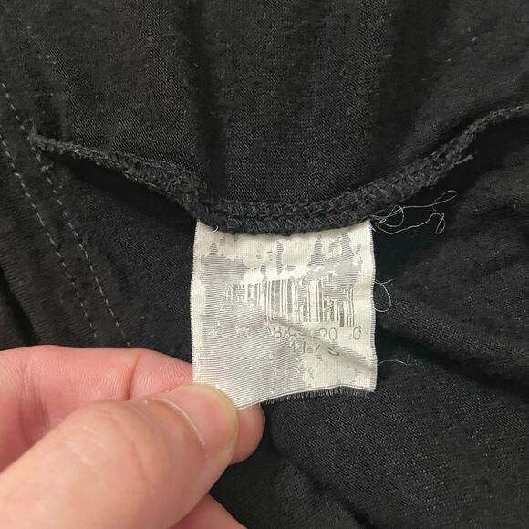 Karen Kane Tiered Sleeveless Dress Stretch Jersey Fabric Black USA - Size Small - Picture 4 of 6